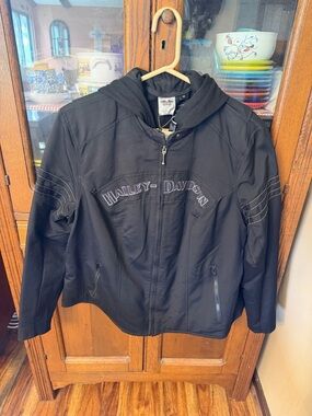 Harley-Davidson Black Hooded Jacket